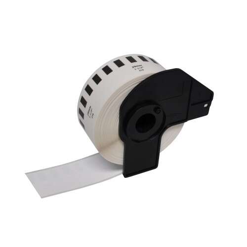 Brother DK22210 - Custom Size Generic Labels - 29mm x 30.48m Width - Black Text on White Background