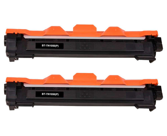Brother TN1050 Black 2-Pack Generic Toner Cartridges