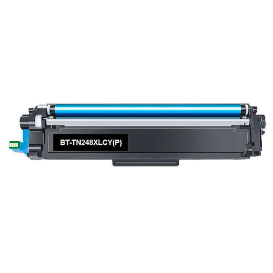 Brother TN248XL Cyan Generic Toner Cartridge - Replaces TN248XLC