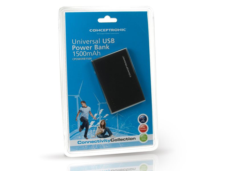 Cargador Conceptronic USB para PSP,MP3,GSM(CPOWERB1500)
