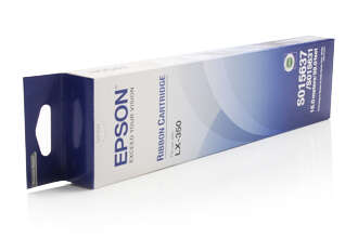 Epson LX300/LX350/LX400 Black Original Dot Matrix Ribbon - C13S015637