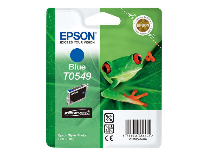 Epson T0549 Blue Original Ink Cartridge - C13T05494010