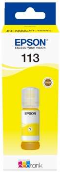 Epson 113 Yellow Original Pigment Ink Bottle - C13T06B440