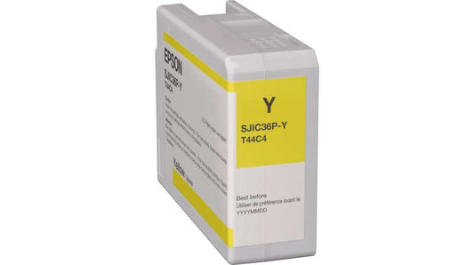Epson SJIC36P Yellow Original Ink Cartridge - C13T44C440/SJIC36P(Y)