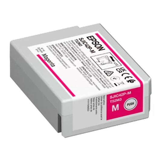 Epson SJIC42P-M Magenta Original Ink Cartridge - C13T52M340
