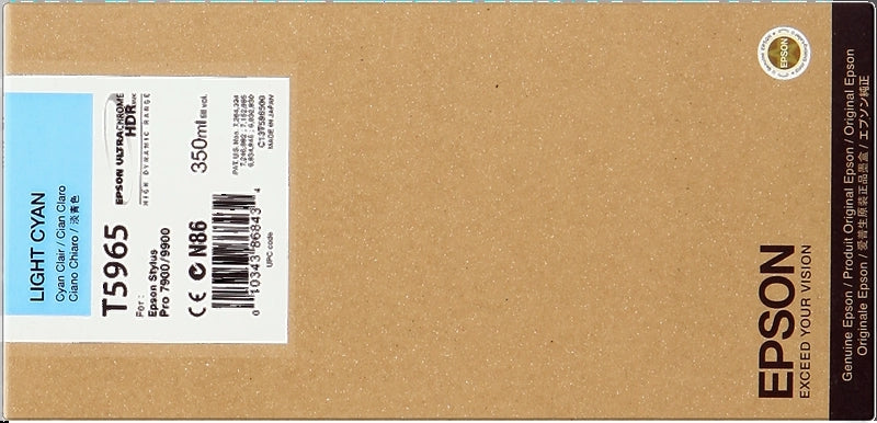 Epson T5965 Cyan Light Original Ink Cartridge - C13T596500