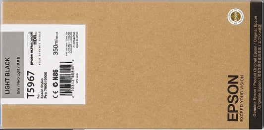 Epson T5967 Black Light Original Ink Cartridge - C13T596700