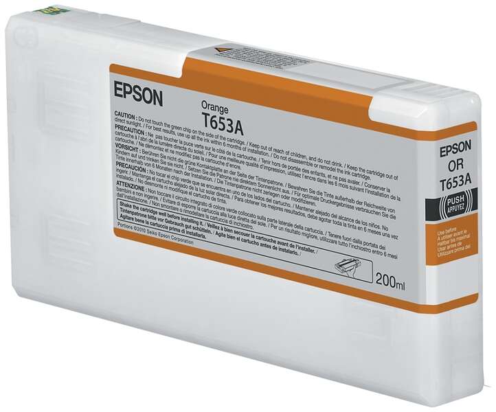 Epson T653A Orange Original Ink Cartridge - C13T653A00