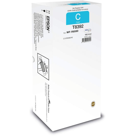 Epson T8392 XL Cyan Original Toner Cartridge - C13T83924N