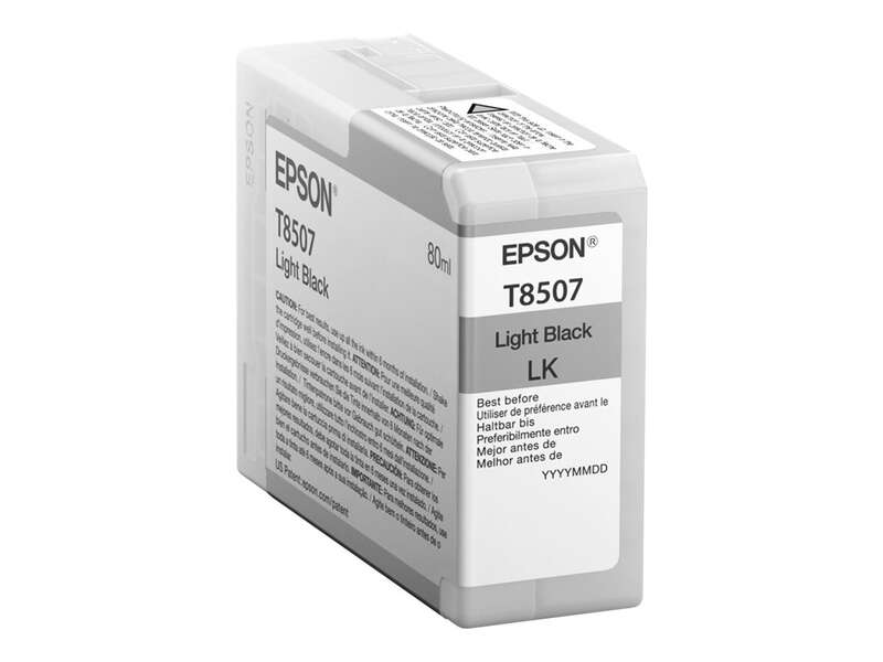 Epson T8507 Black Light Original Ink Cartridge - C13T850700