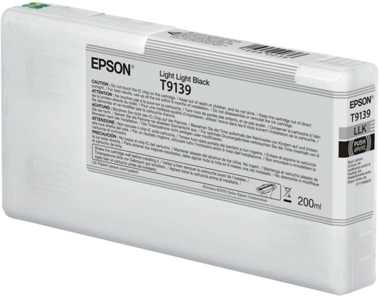 Epson T9139 Black Light Original Ink Cartridge - C13T913900
