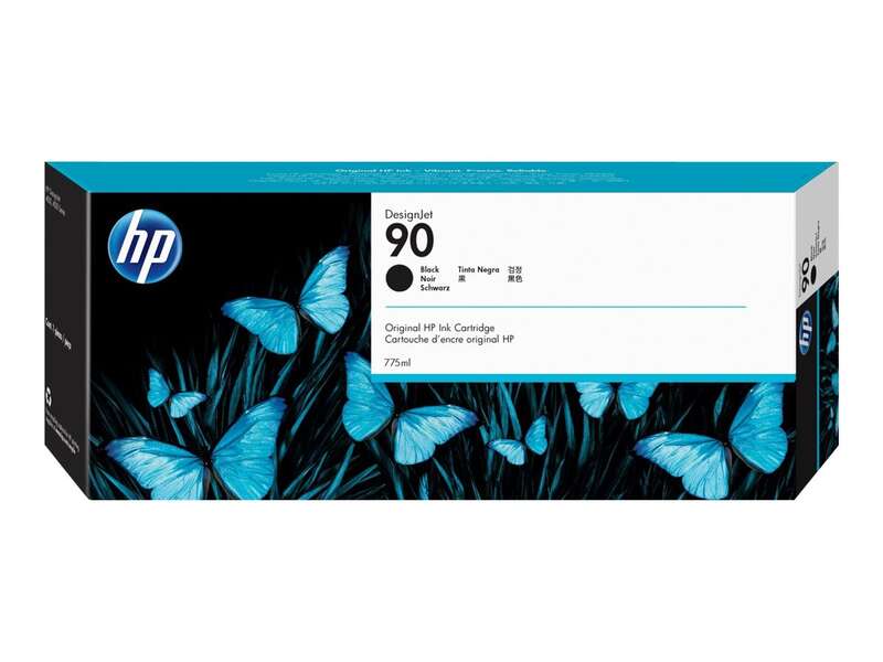 HP 90 Black Original Ink Cartridge - C5059A