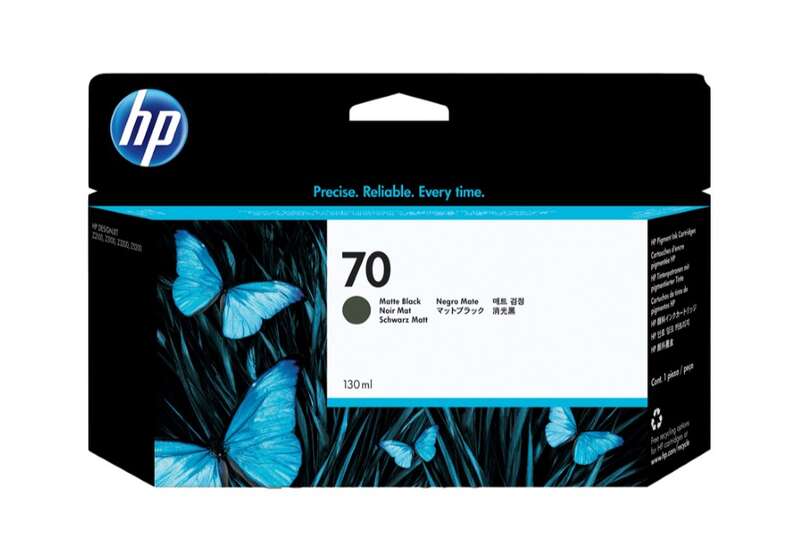HP 70 Matte Black Original Ink Cartridge - C9448A