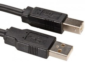 Cable desde USB-A Macho a USB-B Macho 2.0 Longitud 1 Metro para Impresora