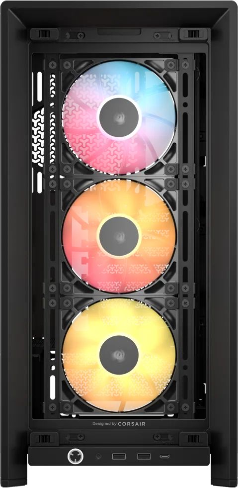 Caja Corsair FRAME 4000D RS ARGB Negra (CC-9011296-WW)