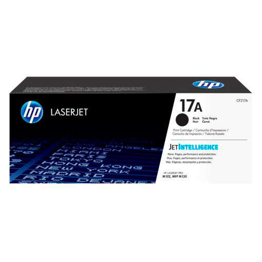HP CF217A Black Original Toner Cartridge - 17A