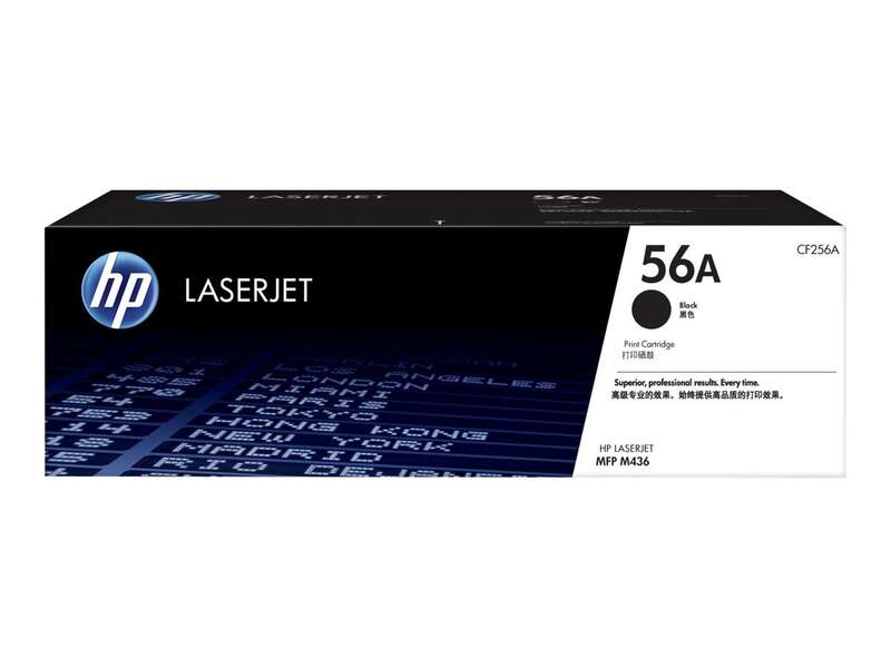 HP CF256A Black Original Toner Cartridge - 56A