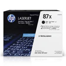 HP CF287XD Black 2-Pack Original Toner Cartridges - 87X