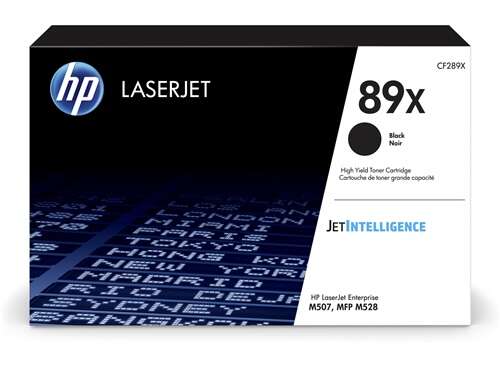 HP CF289X Black Original Toner Cartridge - 89X