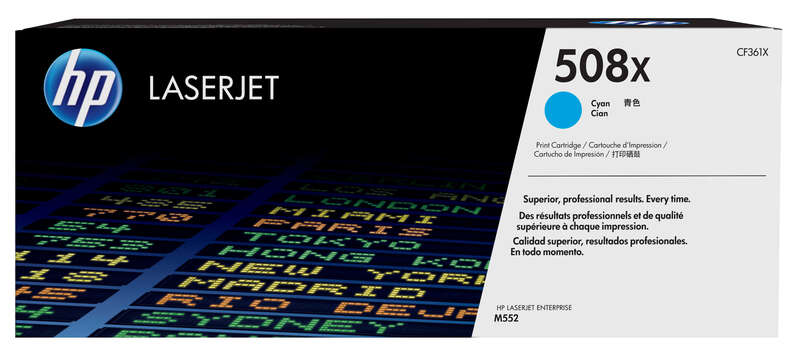 HP CF361X Cyan Original Toner Cartridge - 508X