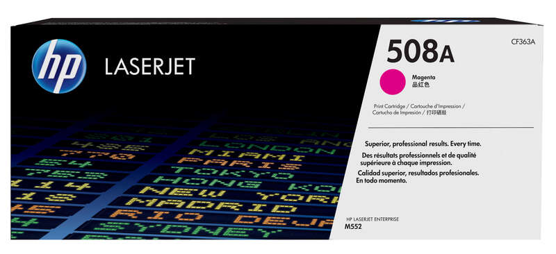 HP CF363A Magenta Original Toner Cartridge - 508A