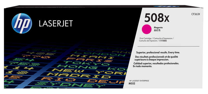 HP CF363X Magenta Original Toner Cartridge - 508X