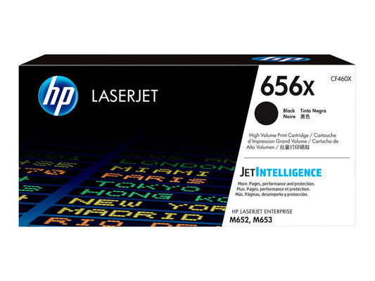 HP CF460X Black Original Toner Cartridge - 656X