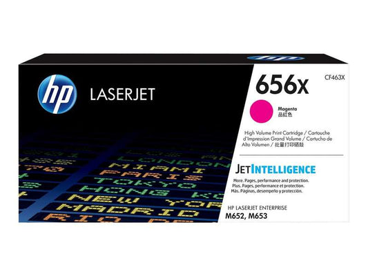 HP CF463X Magenta Original Toner Cartridge - 656X
