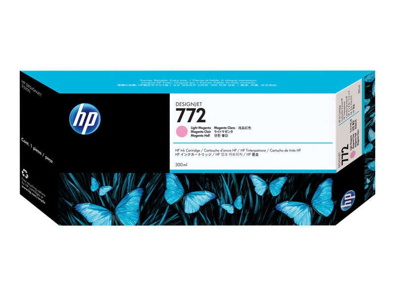 HP 772 Magenta Light Original Ink Cartridge - CN631A