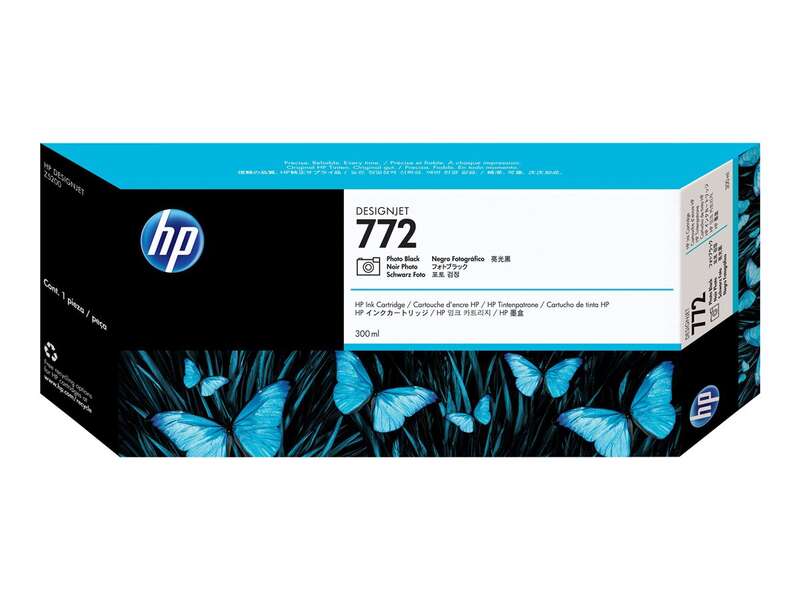 HP 772 Black Photo Original Ink Cartridge - CN633A