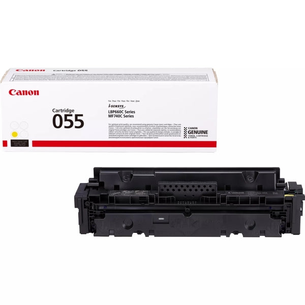 Canon 055 Yellow Original Toner Cartridge - 3013C002