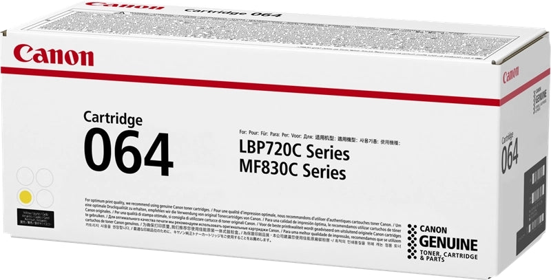 Canon 064 Yellow Original Toner Cartridge - 4931C001