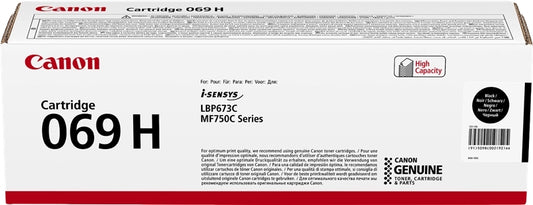 Canon 069H Negro Cartucho de Toner Original - 5098C002