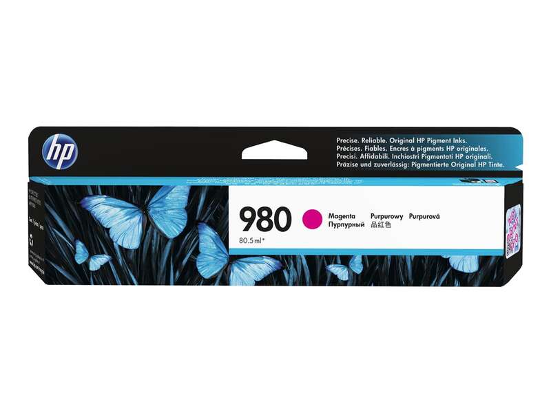 HP 980 Magenta Original Ink Cartridge - D8J08A