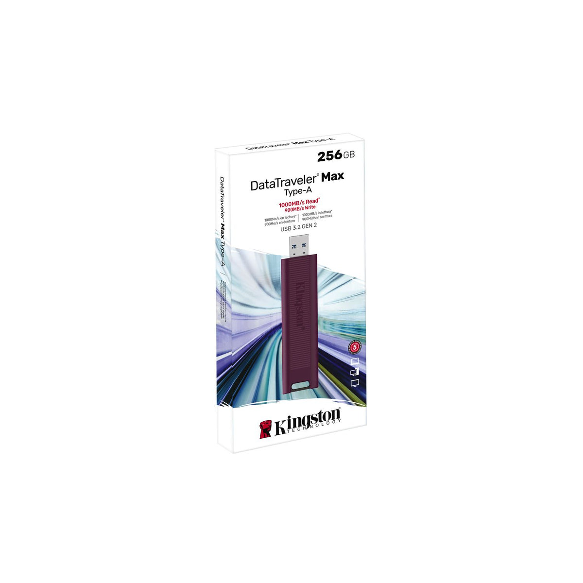 Pendrive Kingston Traveler Max 256Gb USB (DTMAXA/256GB)