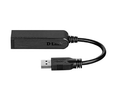 Adaptador de Red D-Link USB 3.0 a RJ45 Negro (DUB-1312)