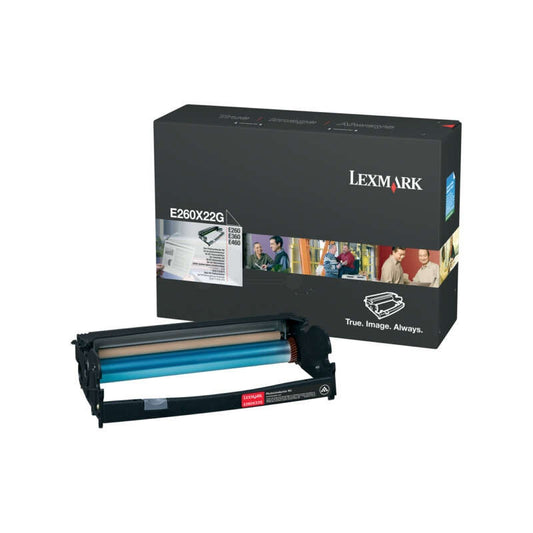 Lexmark E260/E360/E460/X264/X364/X463/X466 Original Image Drum - E260X22G (Drum)