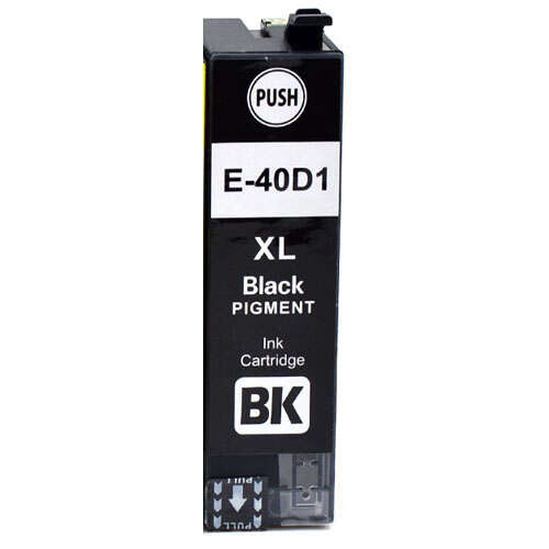 Epson T40D1 Black Pigment Ink Cartridge Generic - Replaces C13T40D140/C13T40C140