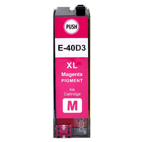 Epson T40D3 Magenta Pigment Ink Cartridge Generic - Replaces C13T40D340/C13T40C340