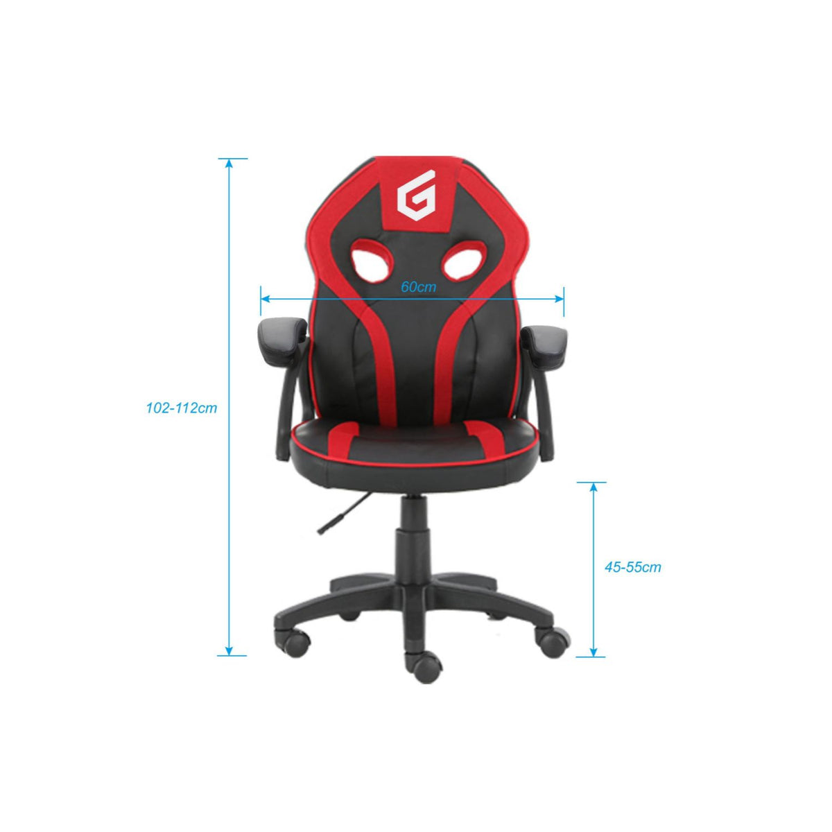 Silla Gaming CONCEPTRONIC Junior Negra/Roja (EYOTA06R)