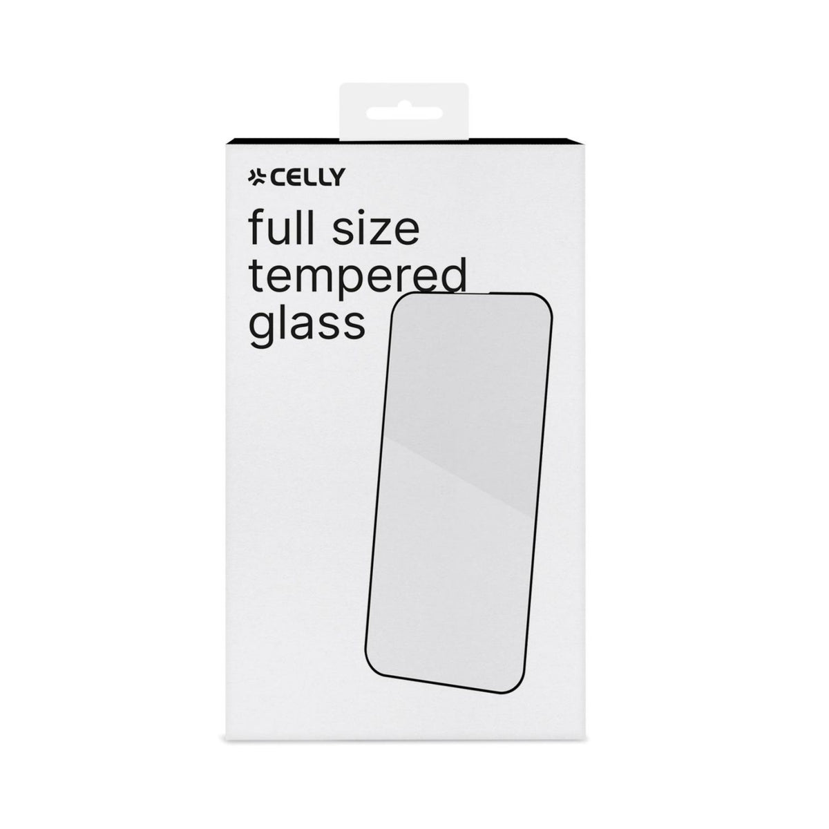 Protector Pantalla CELLY iPhone 15+ (FULLGLASS1055BK)
