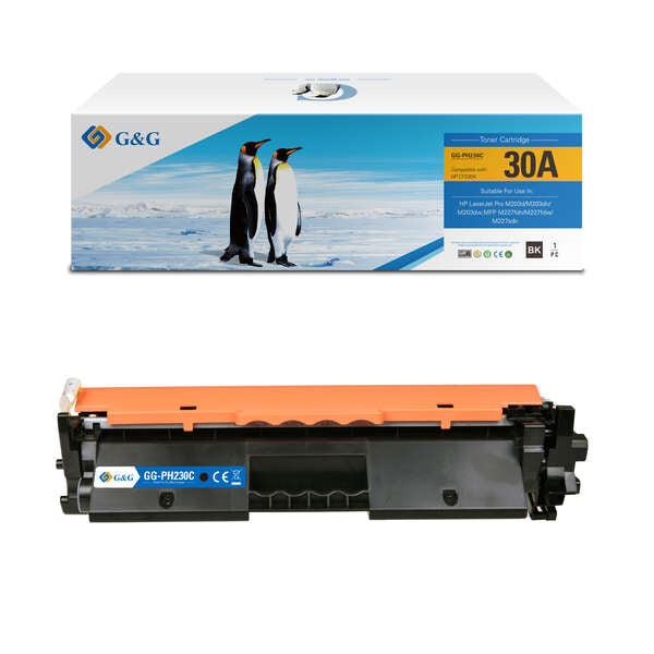 G&G HP CF230A Black Generic Toner Cartridge - Replaces 30A