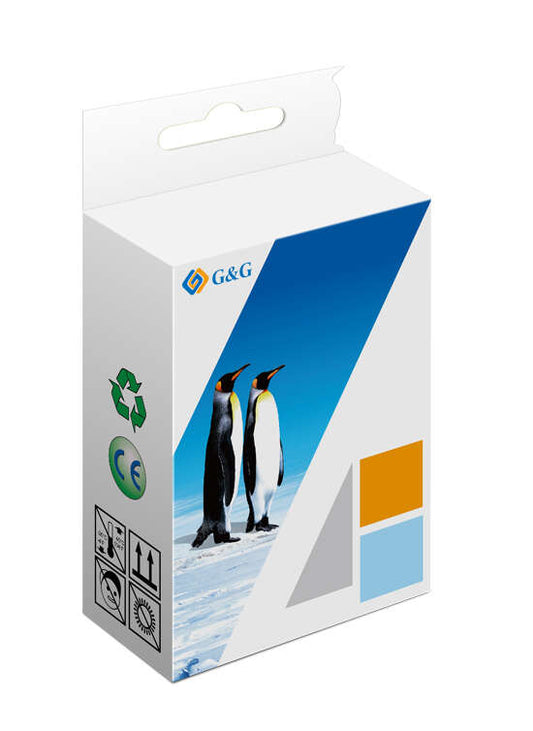 G&G Brother LC12E Cyan Generic Ink Cartridge - Replaces LC12EC