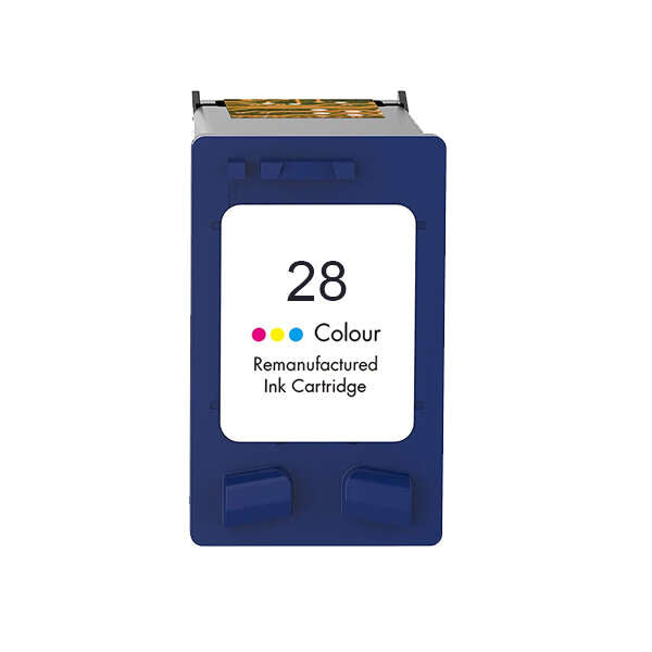 HP 28 Color Remanufactured Ink Cartridge - Replaces C8728AE