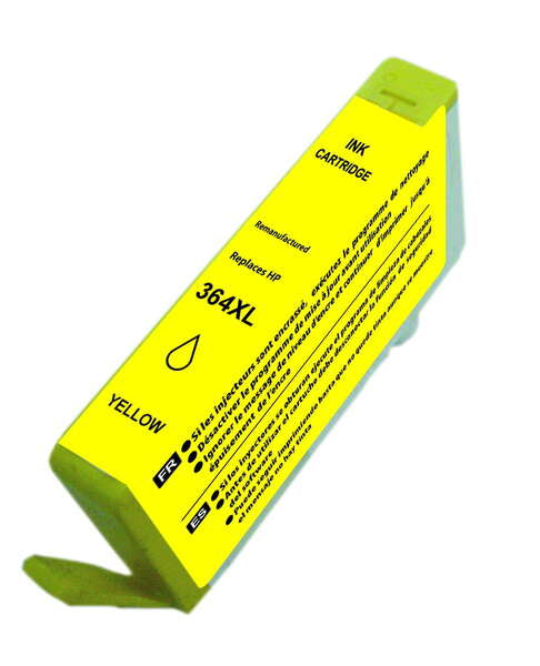 HP 364XL Yellow Generic Ink Cartridge - Replaces CB325EE/CB320EE