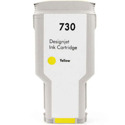 HP 730 Yellow Generic Ink Cartridge - Replaces P2V70A/P2V64A