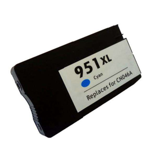 HP 951XL Cyan Generic Ink Cartridge - Replaces CN046AE/CN050AE