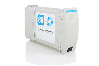 HP 80 Cyan Generic Ink Cartridge - Replaces C4846A
