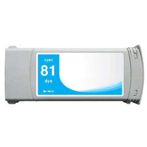 HP 81 Cyan Generic Ink Cartridge - Replaces C4931A