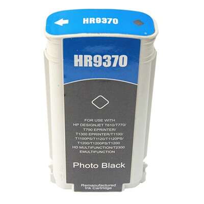 HP 72 Black Photo Generic Ink Cartridge - Replaces C9370A